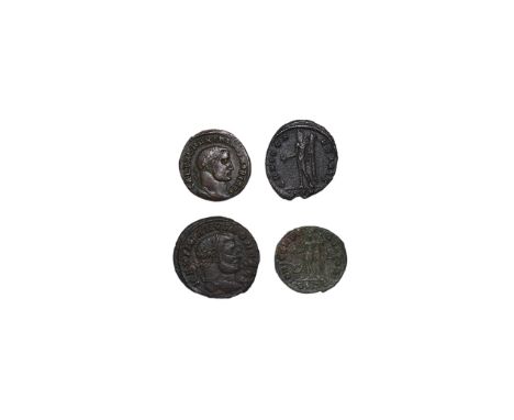 305-313 AD. Alexandria, Heraclea, Rome and Thessalonica mints. Obvs: GAL VAL MAXIMINVS BOB CAES legend with laureate bust. Re