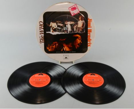 Battle of The Who & Jimi Hendrix LP tin, MP9365/66 Stereo on Polydor, 1960's