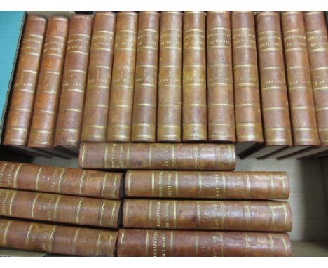 Thirty two volumes, ' The General Biographical Dictionary ' by Alexander Chalmers, published by J. Nichols and Son, London, 1