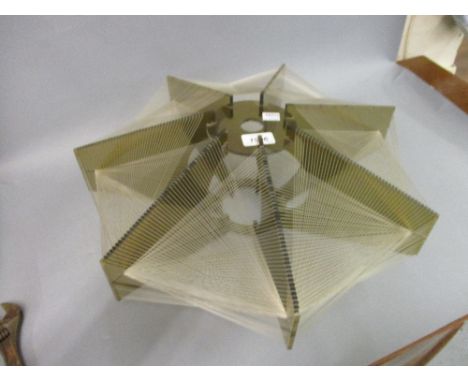 1970's Ceiling lamp shade designed by Paul Secon for Sompex of Germany
