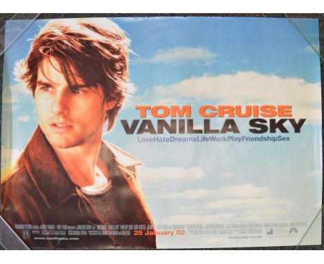 Collection of approx 60 UK Quad film posters titles include Vanilla Sky st Tom Cruise, Sleeping with the Enemy st Julia Rober