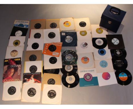 40 Tamla Motown and soul 7 inch vinyl record singles including Stevie Wonder, Isley Brothers, Four Tops, Jackson Five, Martha