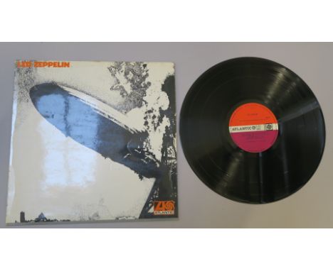 Robert Plant signed Led Zeppelin LP vinyl records I (Atlantic 588171 red &amp; maroon), II (588198 Atlantic Red &amp; maroon,