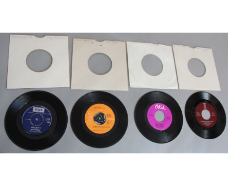 NORTHERN SOUL 7 inch single records Micky Moonshine ''Name it you got it'' Decca F 13555, Paul Anka ''I cant help loving you'