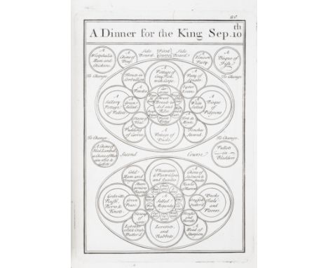 Carter (Charles) The Complete Practical Cook, first edition, title in red and black, 60 engraved plates, a few folding, sligh