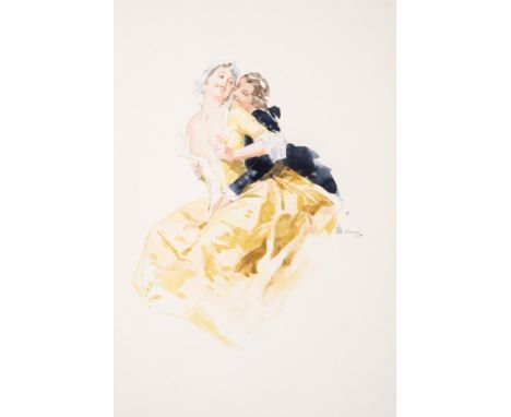 Crett&eacute; (Georges, binder).- Boylesve (Ren&eacute;) La Le&ccedil;on d'Amour dans un Parc, number 16 of 25 special large 