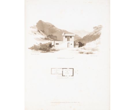 Architecture.- Gandy (Joseph) Designs for Cottages, Cottage Farms, and other Rural Buildings; including Entrance Gates and Lo