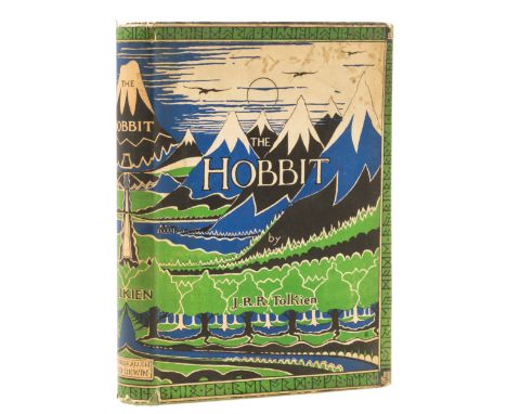 Tolkien (J.R.R.) The Hobbit, first edition, second impression, map endpapers, illustrations, frontispiece and 3 colour plates