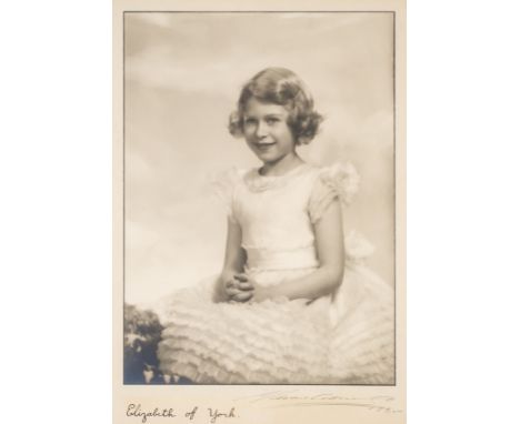 Elizabeth II (Queen of the United Kingdom of Great Britain and Northern Ireland, 1926-2022).- Adams (Marcus) Childhood Portra
