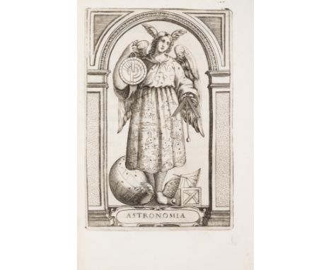 Hoe copy.- Iconography.- Giarda (Cristoforo) Bibliothecæ Alexandrinæ icones symbolicæ … elogiis illustratæ, engraved architec