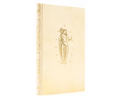 Golden Cockerel Press.- Keats (John) Endymion, number 22 of 100 specially-bound copies signed by the artist, from an edition 