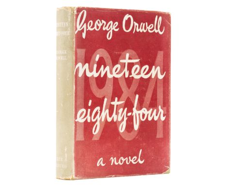 Orwell (George) Nineteen Eighty-Four, first edition, ink ownership name from date of publication on front free endpaper, very