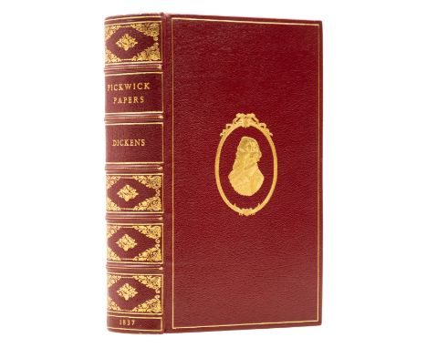 Dickens (Charles) The Posthumous Papers of the Pickwick Club, first edition in book form, early issue, cut signature of the a