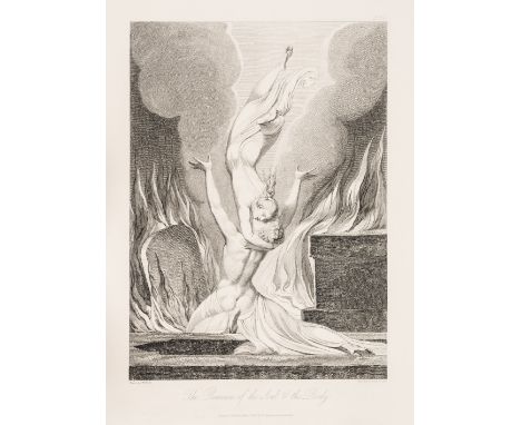 Blake (William).- Blair (Robert) The Grave, a Poem, engraved portrait of William Blake by Louis Schiavonetti after T.Phillips