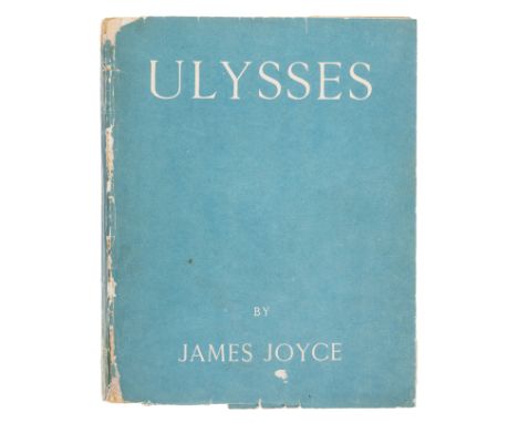 Joyce (James) Ulysses, tenth printing, small number "9641" in biro to title, few pages partially unopened, uncut, original bl