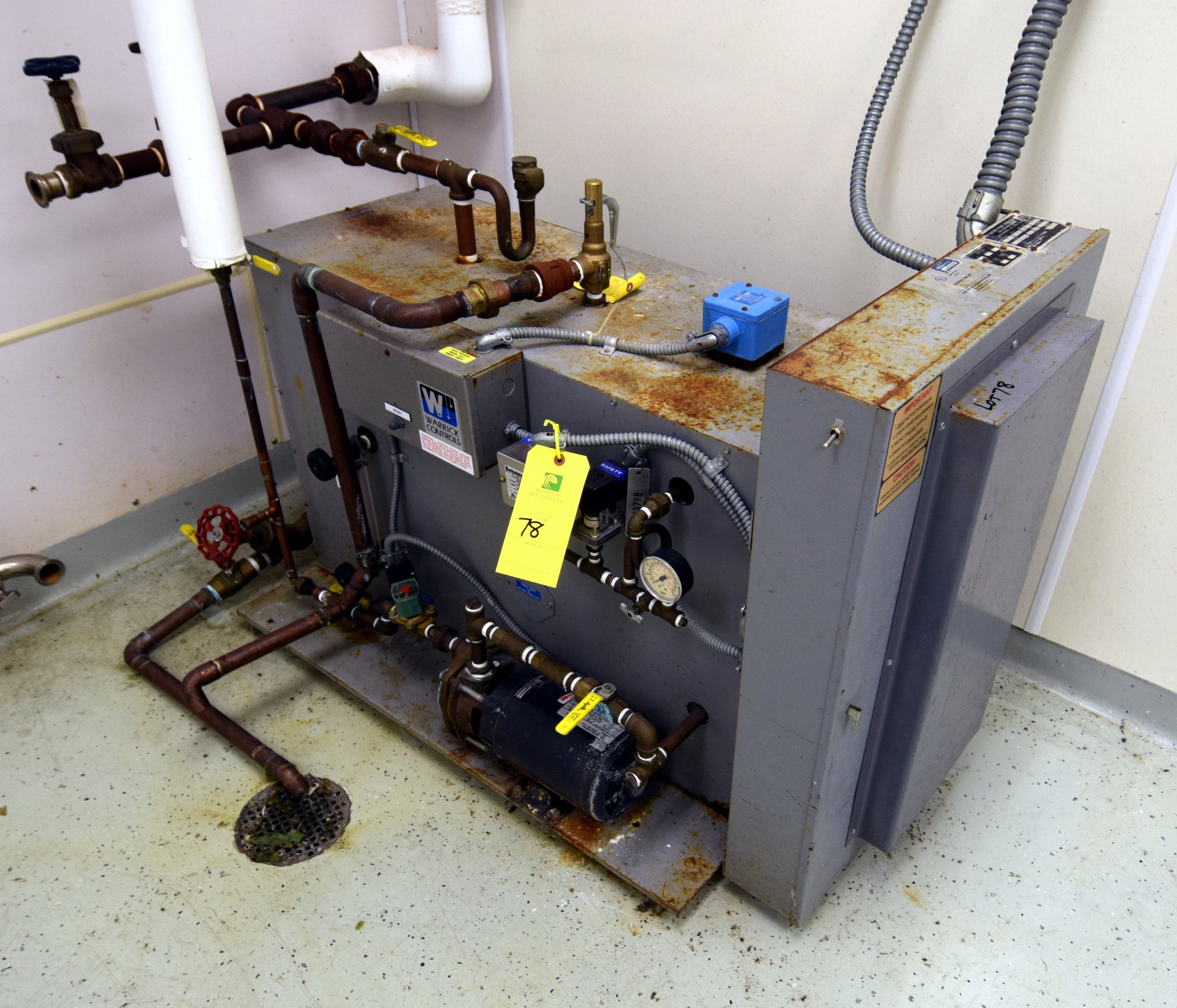 ElectroSteam Generator Corporation Electric Boiler, Model LB60. 60kw