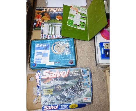 VINTAGE SALVO AND STRIKER GAMES