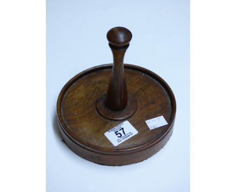 VINTAGE TREEN REEL HOLDER