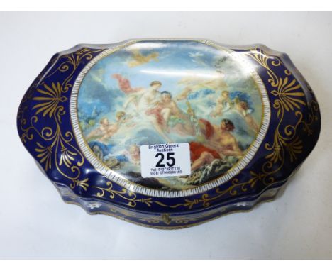 CERAMIC CUSHION SHAPED BOX