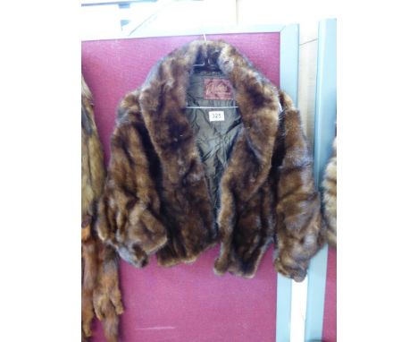 DERBERS OF ELOFF STREET, VINTAGE LADIES FUR SHORT JACKET