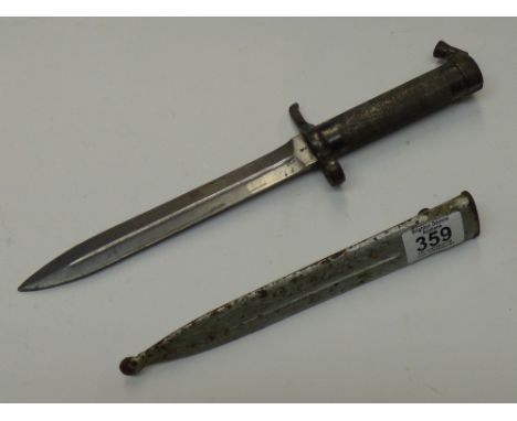 SWEDISH M96 BAYONET & SCABBARD