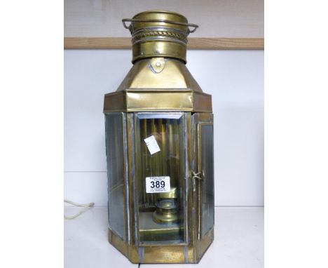 MARINE BRASS OIL LAMP