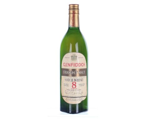  	 		Glenfiddich Straight Malt 8 Year Old - (1960's) 		1x26.2/3fl oz 		A historic bottling, this is one of the very first exa