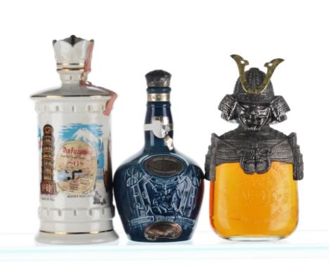  	 		Chivas Royal Salute 21 Year  		(Damage to capsule, cork still intact) 		Presented in ceramic decanter in original cloth 