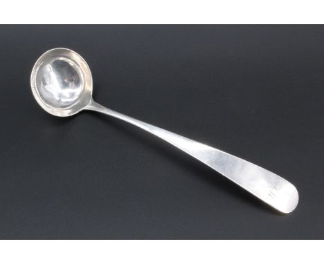 An early 19th century old English pattern sauce ladle, Edinburgh, 1809, 28 g