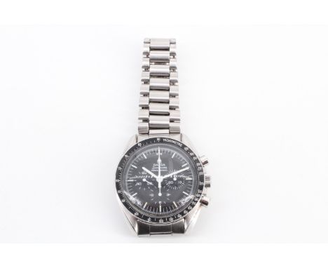 An Omega Speedmaster Professional manual wind wristwatch, having a calibre 861 movement numbered 39180299, case back 145022-7