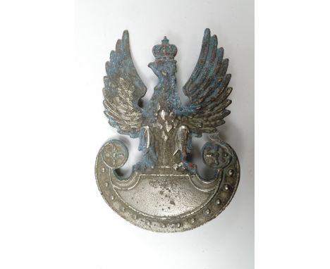 A Second World War Free Polish Army cap badge, 5.5 cm