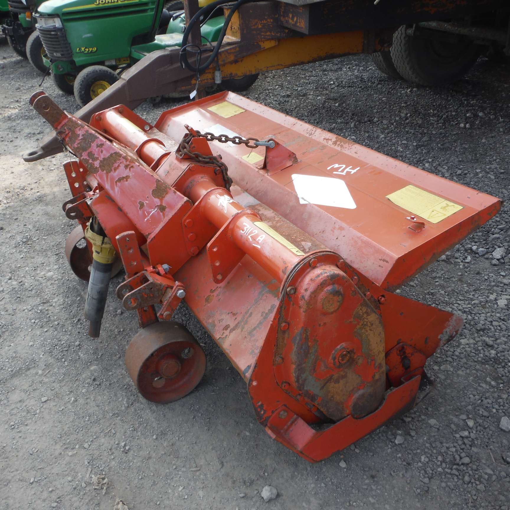 KUHN EL35 5ft tractor mounted rotavator