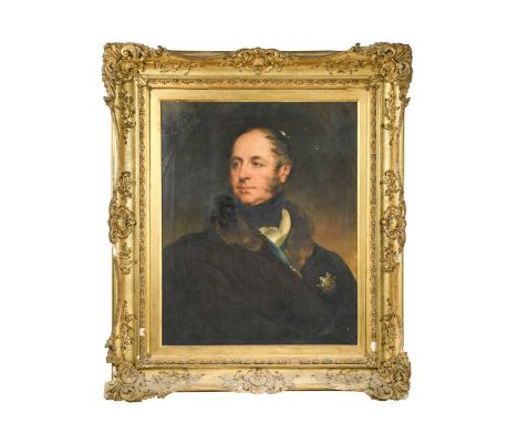 Portrait of John Willoughby Cole (1768–1840) 2nd Earl of Enniskillen, bust-length, wearing the insignia of the Order of Saint