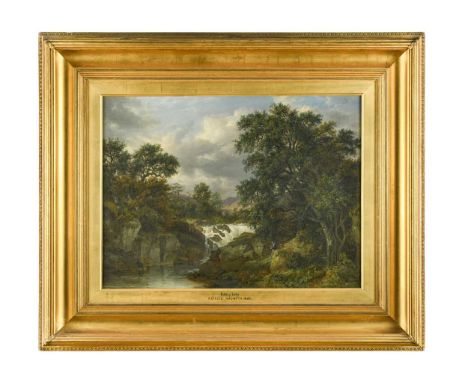 The Falls of Leny, Trossachs, Scotlandsigned and dated 'P. Nasmyth/1826' (lower centre)oil on canvas44 x 59cmProvenance:Prope