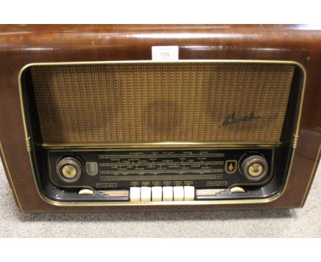 A VINTAGE BUSH RADIOGRAMME 