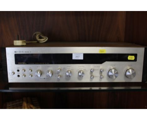 A VINTAGE ROTEL FOUR CHANNEL STEREO RECEIVER RX'254 
