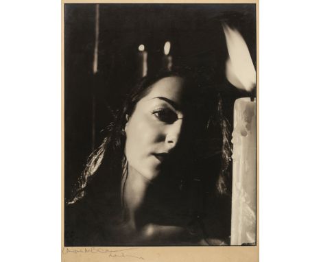 McBean (Angus, 1904-1990). Portrait of the dancer and actor Marika Rivera Phillips (1919-2010), c. 1950, large-format gelatin