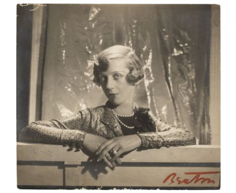 Beaton (Cecil, 1904-1980). Portrait of the fashion editor Madge Garland, c. 1947, gelatin silver print, three-quarter length 