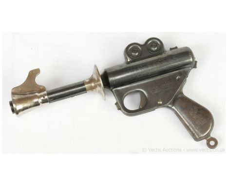 Daisy Manufacturing Company (USA) "Buck Rogers 25th Century Model XZ-31 Rocket Pistol" - scarce pressed steel space gun - unt