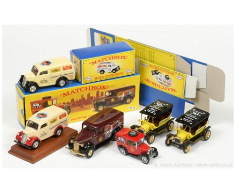 Matchbox Models of Yesteryear Code 2 issues (1) M19 Major Pack comprising 1928 Austin 7 Van and 1937 GMC Van, (2) Y1 Ford Mod