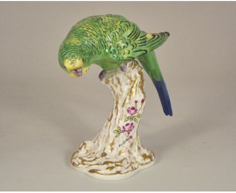 ROYAL WORCESTER. A Royal Worcester budgerigar, No.2664.