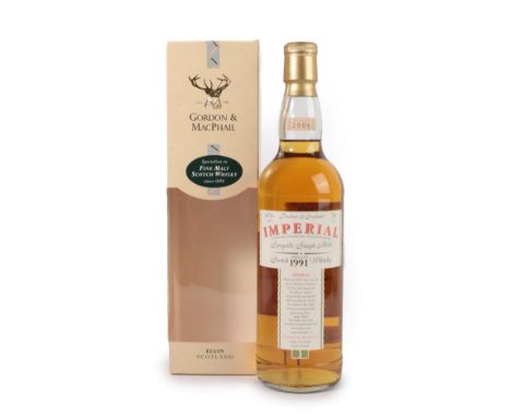 Gordon &amp; MacPhail Connoisseurs Choice Imperial 1991 Speyside Single Malt Scotch Whisky 43% 70cl (one bottle)