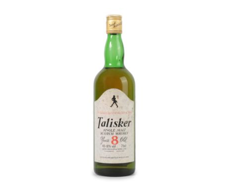 Talisker 8 Years Old Single Malt Scotch Whisky, Isle of Skye, 1980s bottling, 45.5% vol 75cl (one bottle)