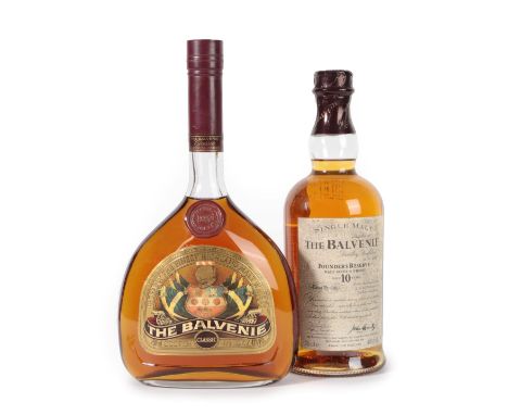 The Balvenie Classic Highland Malt Scotch Whisky, 1980s bottling, 43% vol 750ml (one bottle), The Balvenie 10 Years Old Found