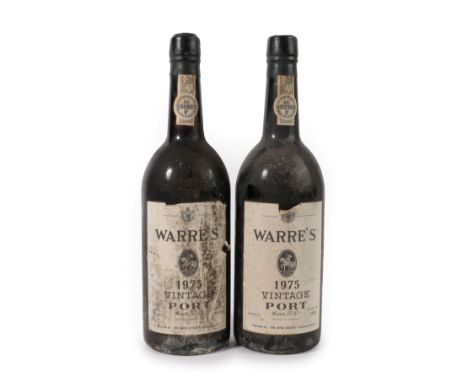 Warre's 1975 Vintage Port (two bottles)