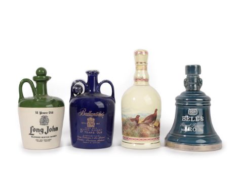 Bell's 20 Years Old Royal Reserve, 1980s Wade pottery decanter bottling, 43° GL 75cl (one bottle), The Famous Grouse, Wade po