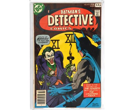 Detective comics, a pair of comics featuring notable Joker covers (DC Comics, 1978).Batman (Bruce Wayne) is one of the most d