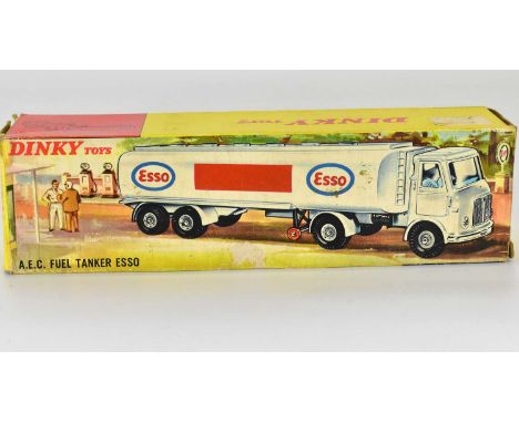 DINKY; an A.E.C. Fuel Tanker Esso 945.Condition Report: It has been played with, but clearly looked after. It is in its origi