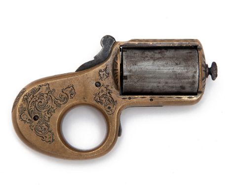 JAMES REID, USA A SCARCE .32 RIMFIRE POCKET-REVOLVER, MODEL 'MY FRIEND', serial no. 16159, made between 1869-1884, with plain