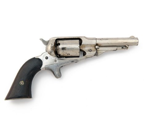 E. REMINGTON & SONS, USA A .32 (RIMFIRE) FIVE-SHOT POCKET REVOLVER, MODEL 'CARTRIDGE CONVERSION OF THE NEW MODEL POCKET', ser